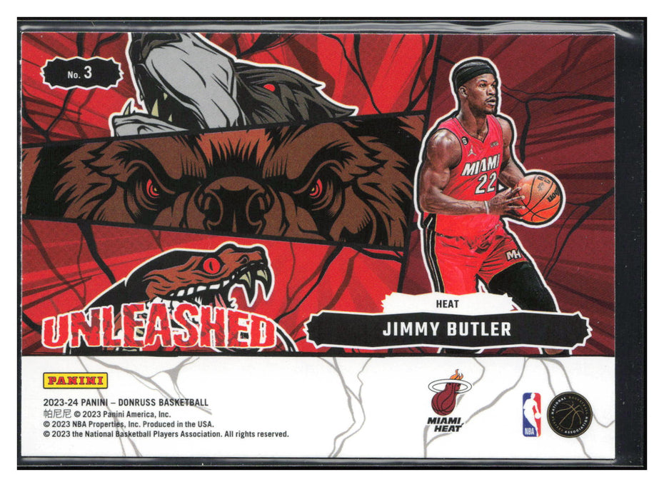 2023-24 Donruss #3 Jimmy Butler Unleashed