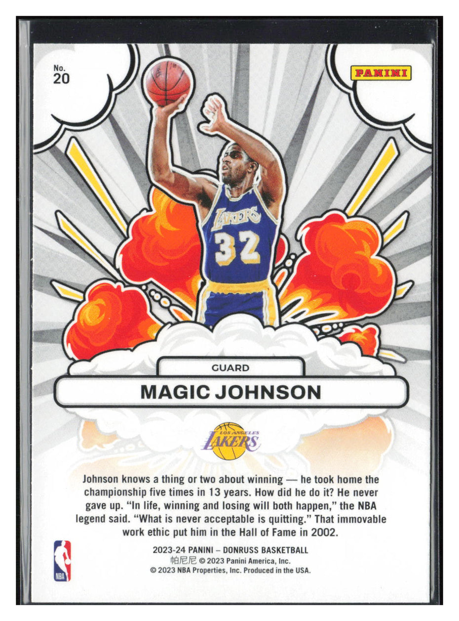 2023-24 Donruss #20 Magic Johnson Bomb Squad