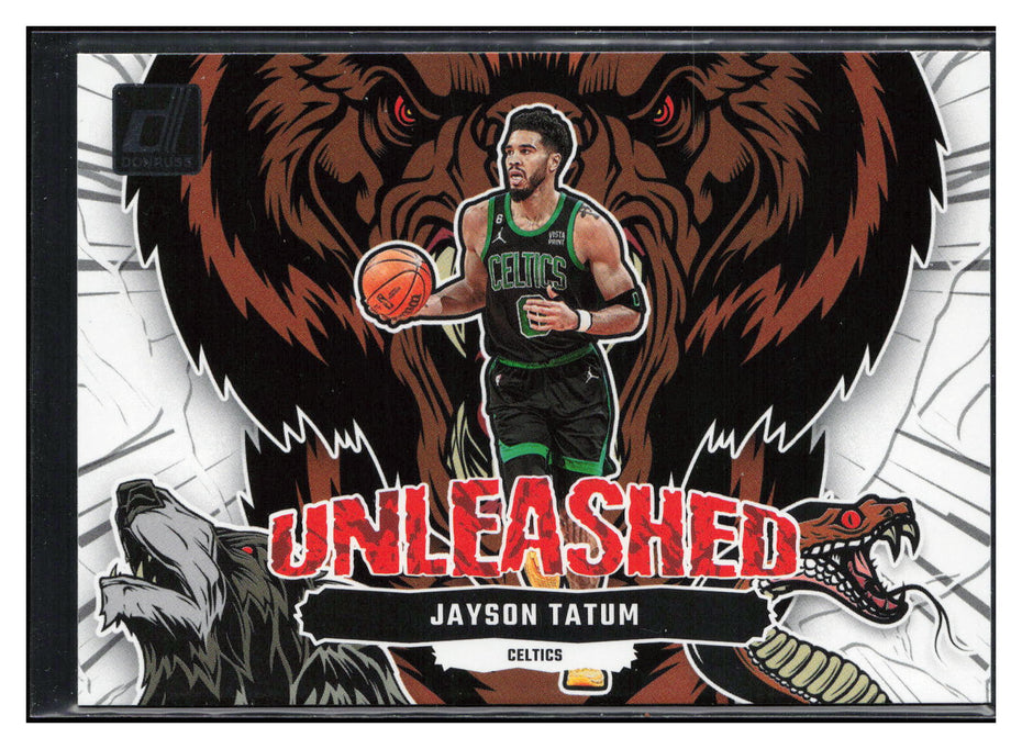 2023-24 Donruss #5 Jayson Tatum Unleashed