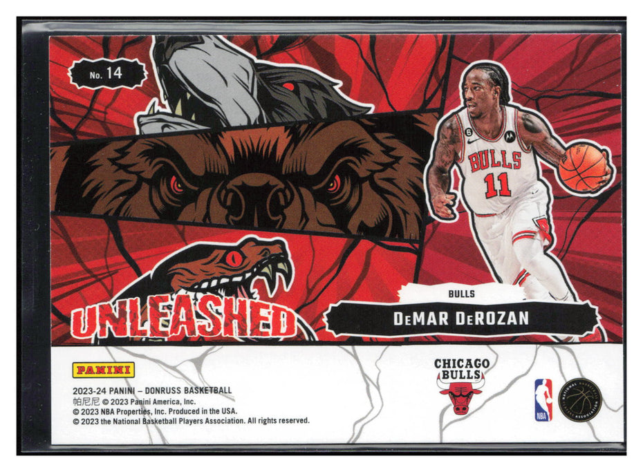 2023-24 Donruss #14 DeMar DeRozan Unleashed