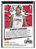 2020-21 Donruss Optic #19 Kawhi Leonard My House Purple