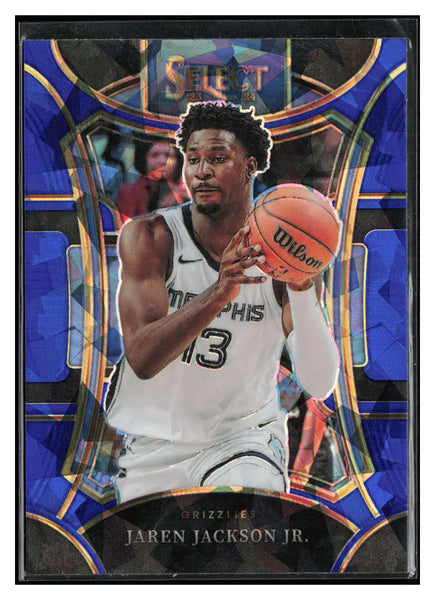 2023-24 Panini Select #371 Jaren Jackson Jr. Blue Cracked Ice Prizms