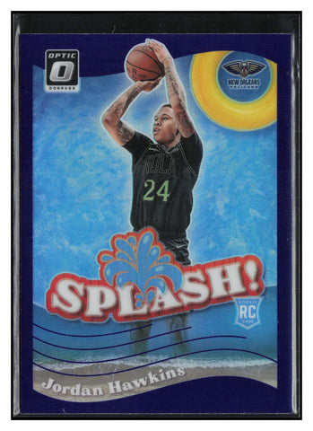 2023-24 Donruss Optic #10 Jordan Hawkins Splash Purple