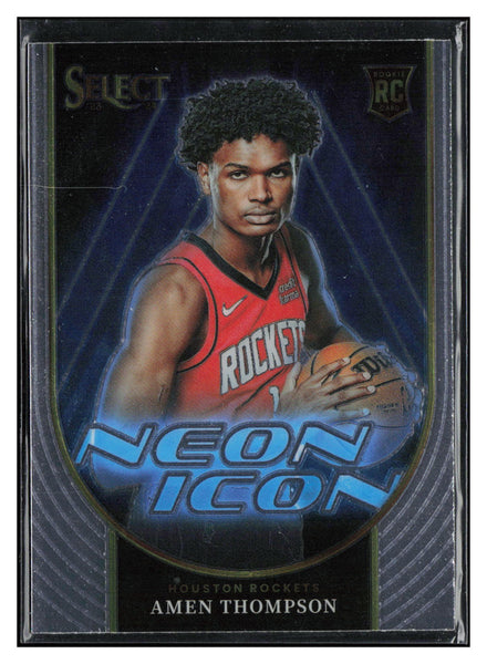 2023-24 Panini Select #20 Amen Thompson Neon Icon