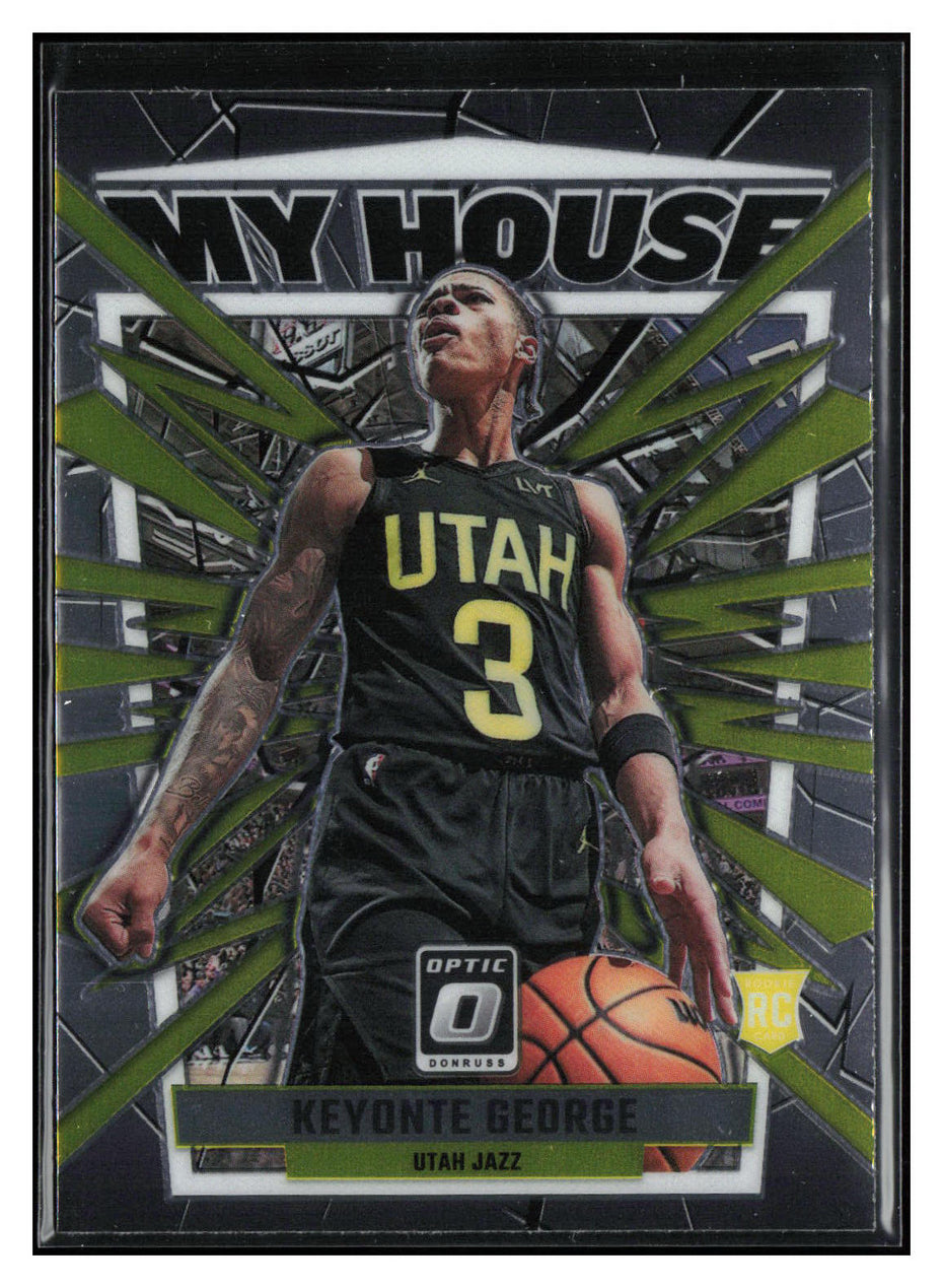 2023-24 Donruss Optic #4 Keyonte George My House