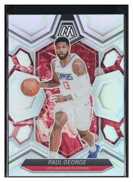 2023-24 Panini Mosaic #50 Paul George Silver