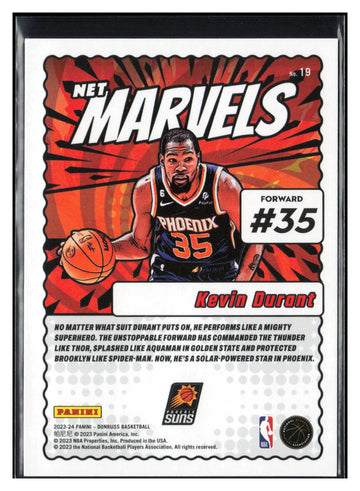 
2023-24 Donruss #19 Kevin Durant Net Marvels