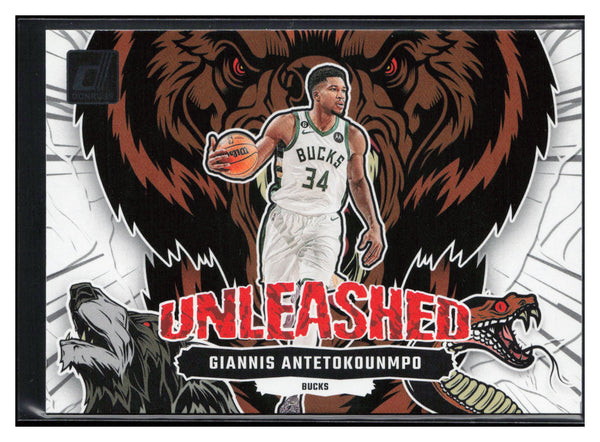 2023-24 Donruss #8 Giannis Antetokounmpo Unleashed