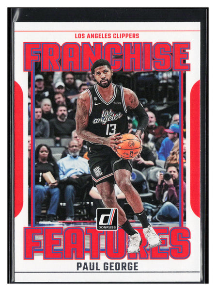 2023-24 Donruss #22 Paul George Franchise Features