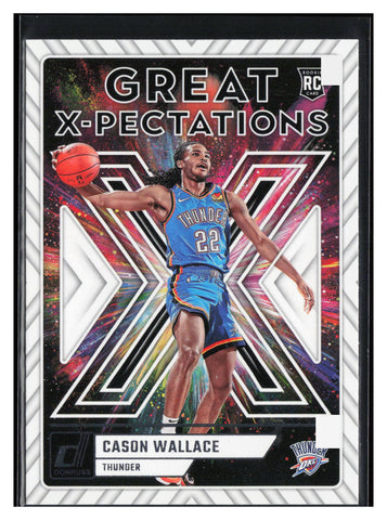 2023-24 Donruss #18 Cason Wallace Great X-Pectations