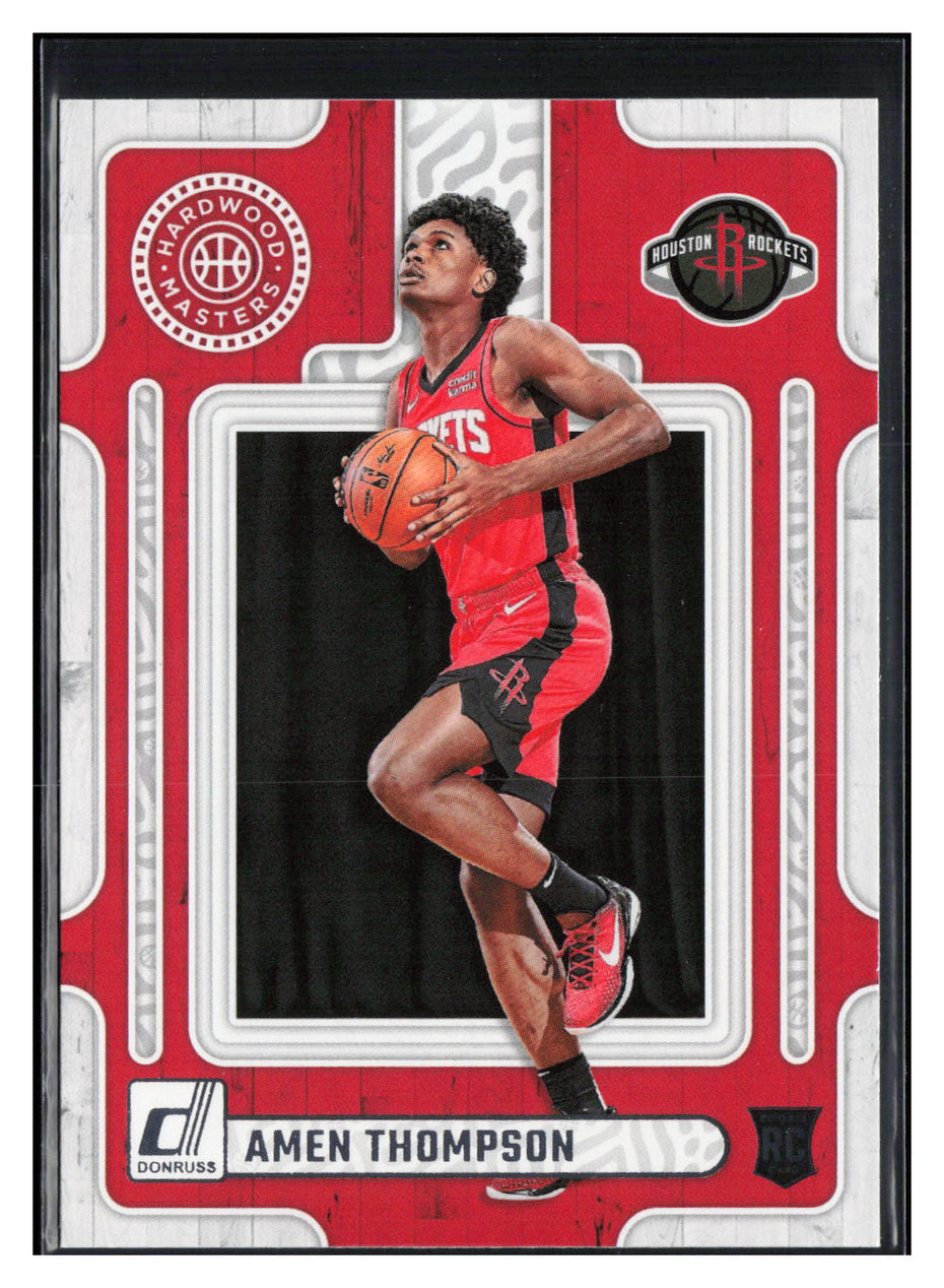 2023-24 Donruss #1 Amen Thompson Hardwood Masters