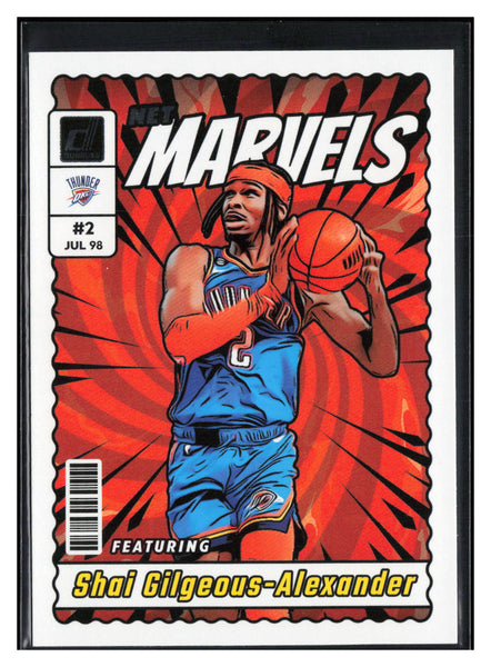 2023-24 Donruss #17 Shai Gilgeous-Alexander Net Marvels