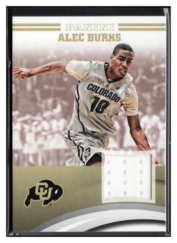 2016 Panini Colorado Buffaloes #AB-CU Alec Burks Memorabilia