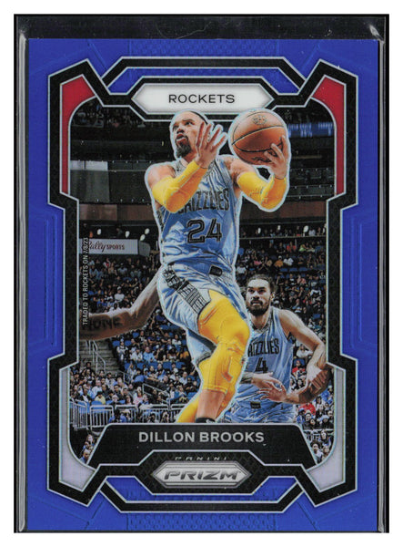 2023-24 Panini Prizm #68 Dillon Brooks Prizms Blue #/199