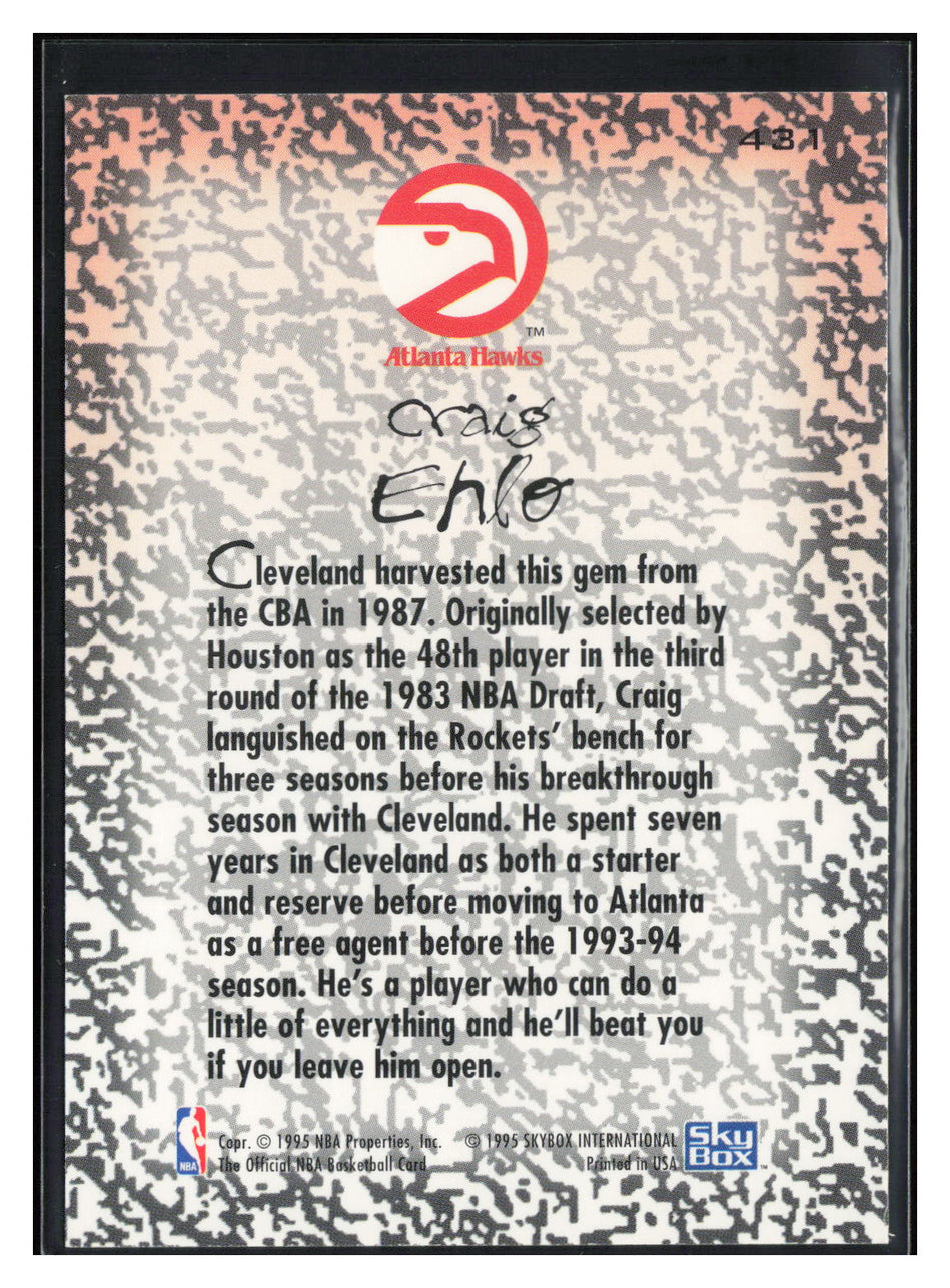 1994-95 Hoops #431 Craig Ehlo