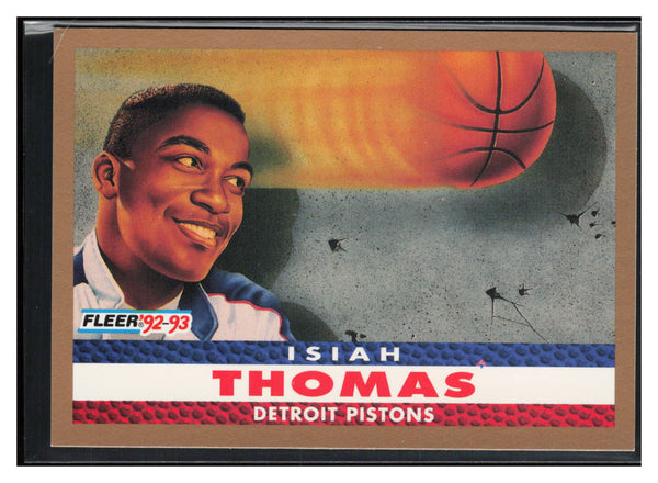 1992-93 Fleer #255 Isiah Thomas