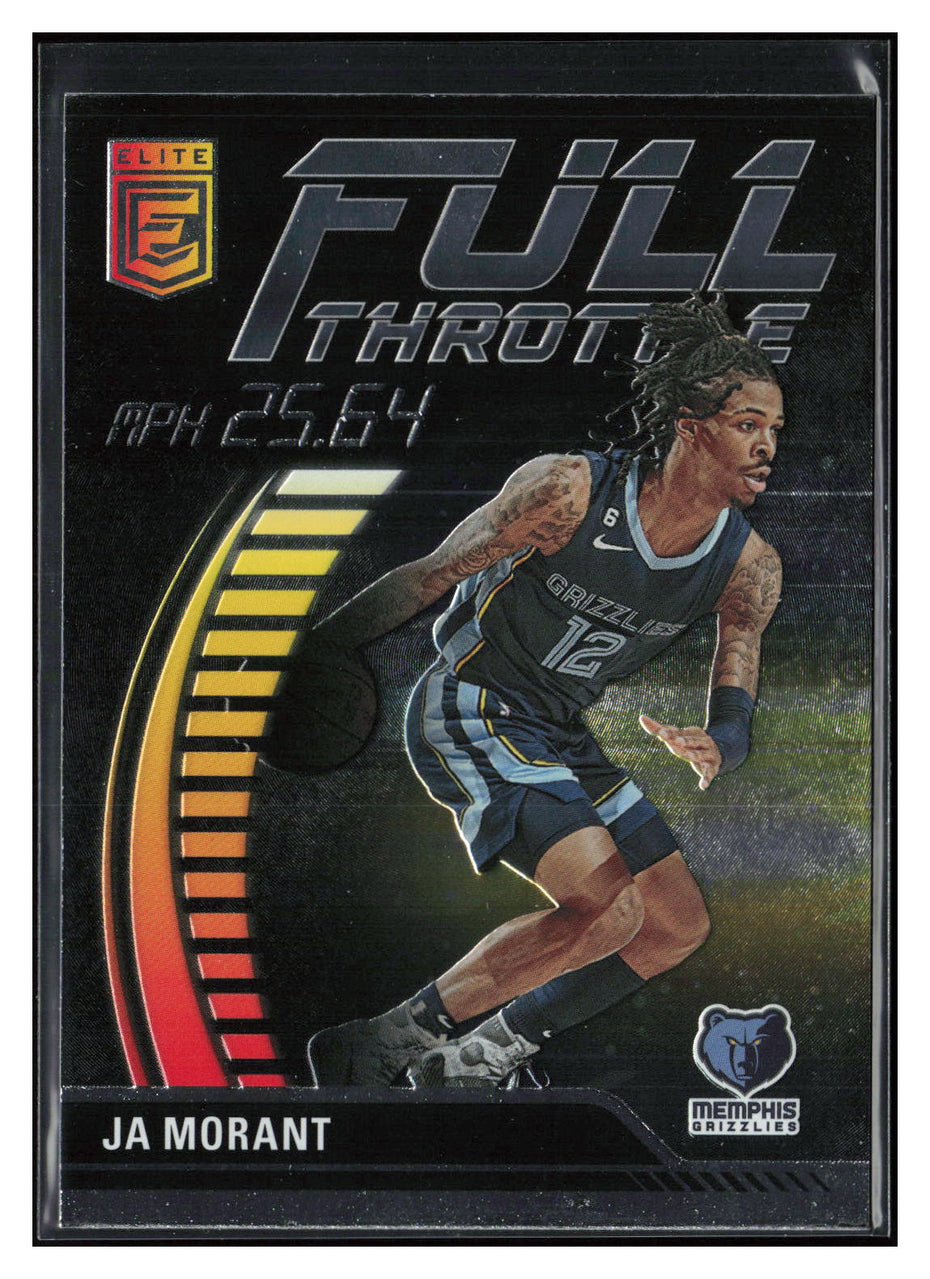 2023-24 Donruss Elite #6 Ja Morant Full Throttle