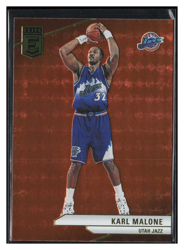 
2023-24 Donruss Elite #87 Karl Malone Orange