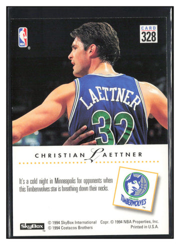 
1993-94 SkyBox Premium #328 Christian Laettner