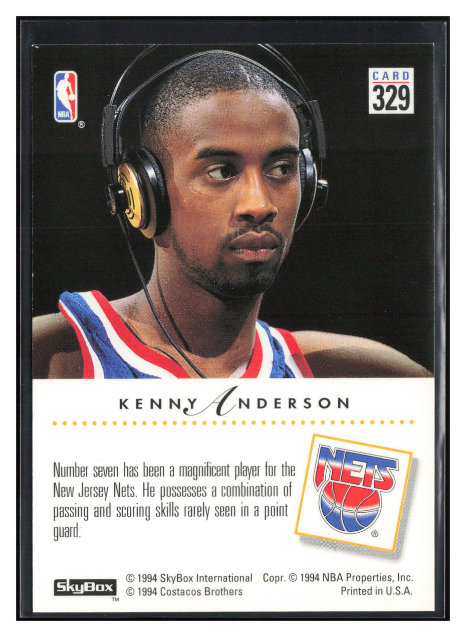 1993-94 SkyBox Premium #329 Kenny Anderson