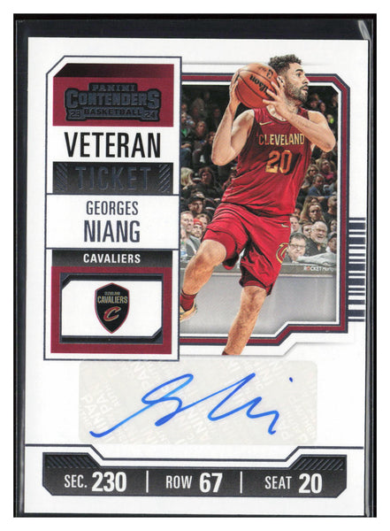 2023-24 Panini Contenders #VTR-GNC Georges Niang Veteran Season Ticket Retail