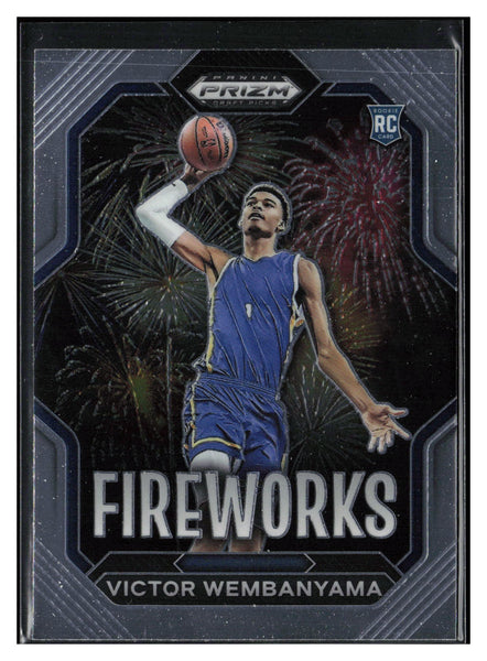 2023 Panini Prizm Draft Picks #1 Victor Wembanyama Fireworks