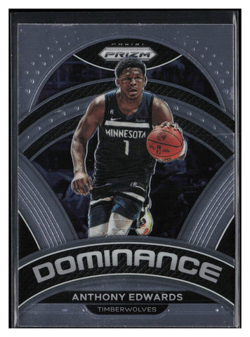 2022-23 Panini Prizm #17 Anthony Edwards Dominance