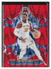 2023-24 Panini Mosaic #61 Julius Randle Red Seismic #/299