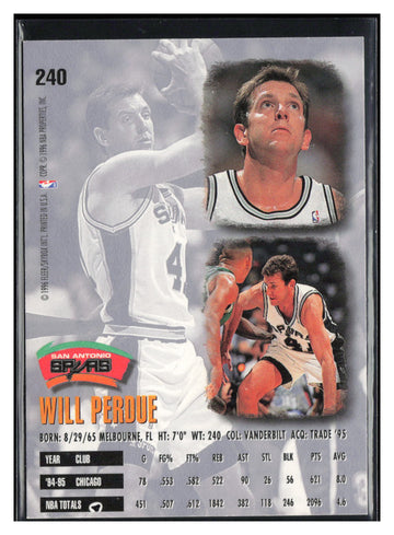 
1995-96 Ultra #240 Will Perdue