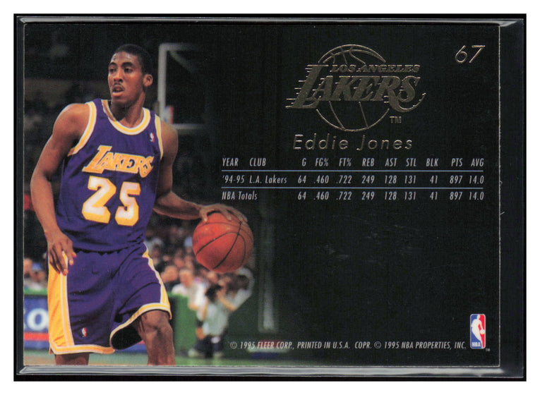 1995-96 Flair #67 Eddie Jones