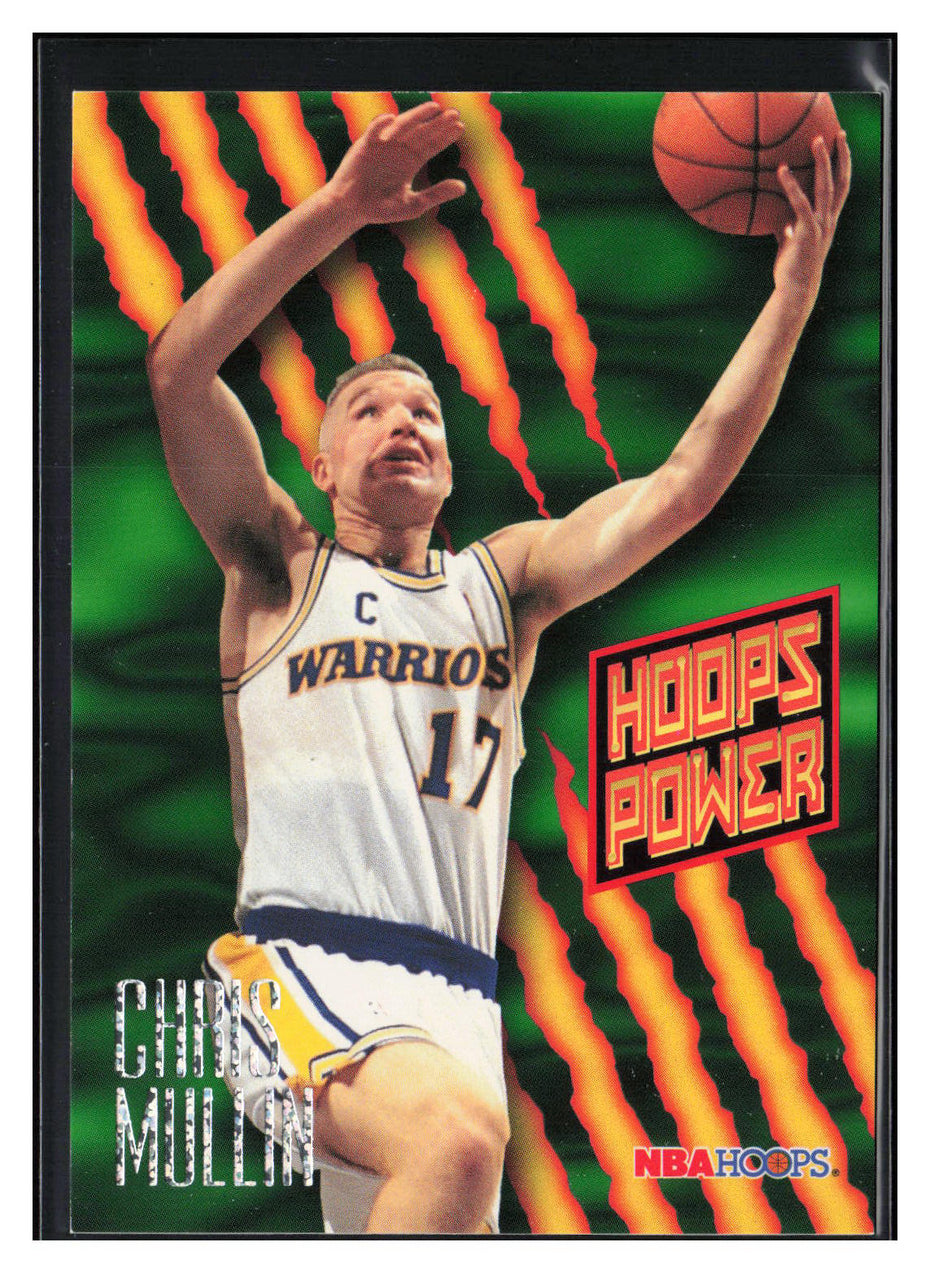 1994-95 Hoops #PR-18 Chris Mullin Hoops Power (Stat Power Ratings)