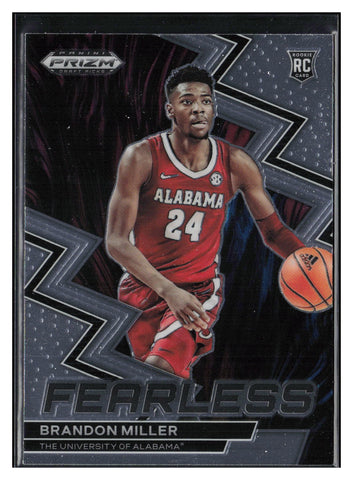 2023 Panini Prizm Draft Picks #9 Brandon Miller Fearless