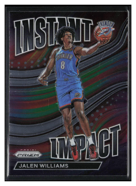 2022-23 Panini Prizm #11 Jalen Williams Instant Impact