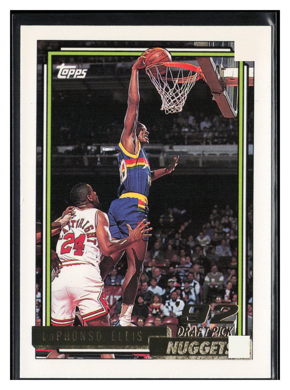 1992-93 Topps #319 LaPhonso Ellis Gold