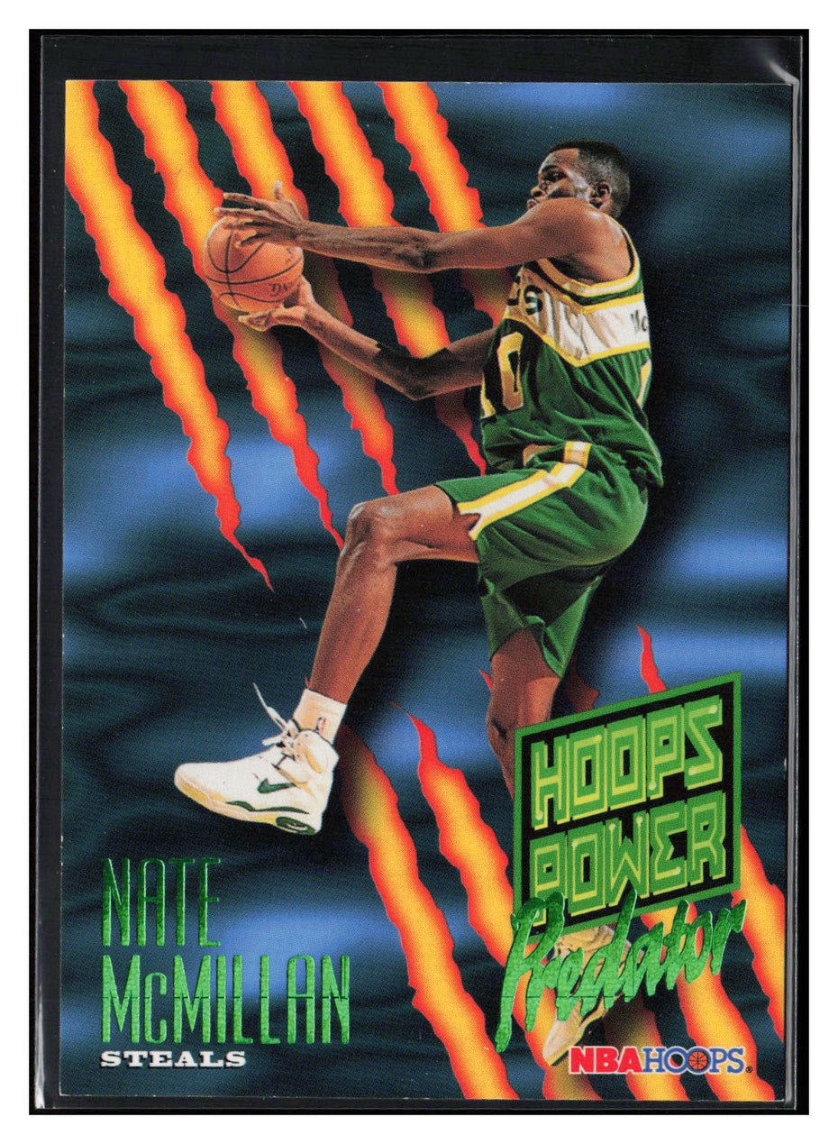 1994-95 Hoops #P-7 Nate McMillan Hoops Power Predator