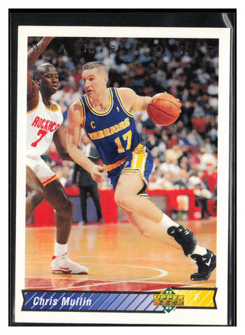 1992-93 Upper Deck #297a Chris Mullin