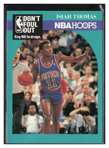 
1990-91 Hoops #389 Isiah Thomas