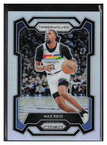 2023-24 Panini Prizm #204 Naz Reid Prizms Silver