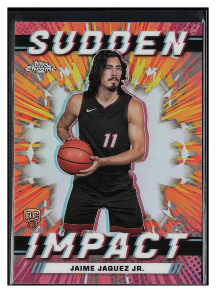 2023-24 Topps Chrome #SI-7 Jaime Jaquez Jr. Sudden Impact