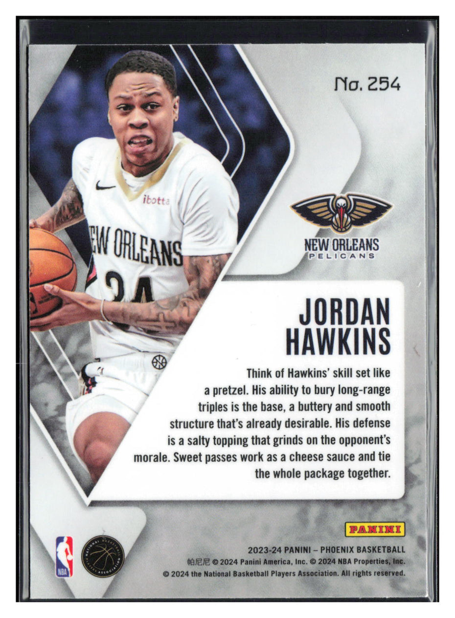 2023-24 Panini Phoenix #254 Jordan Hawkins Phoenix Red Ice