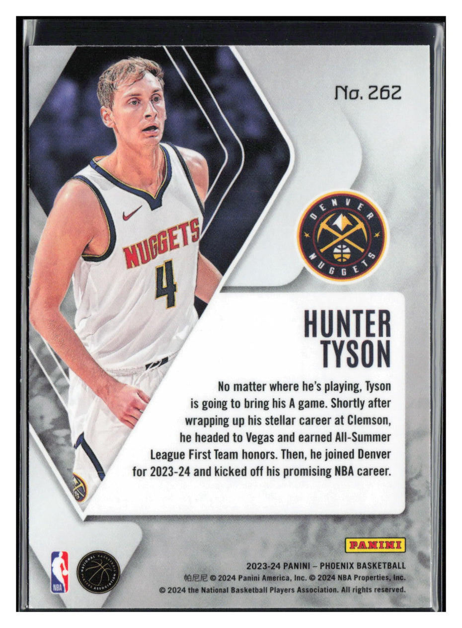 2023-24 Panini Phoenix #262 Hunter Tyson