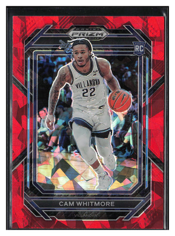 
2023 Panini Prizm Draft Picks #98 Cam Whitmore Red Ice