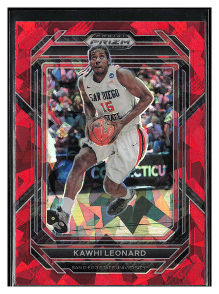 2023 Panini Prizm Draft Picks #60 Kawhi Leonard Red Ice