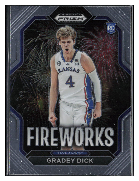 2023 Panini Prizm Draft Picks #7 Gradey Dick Fireworks