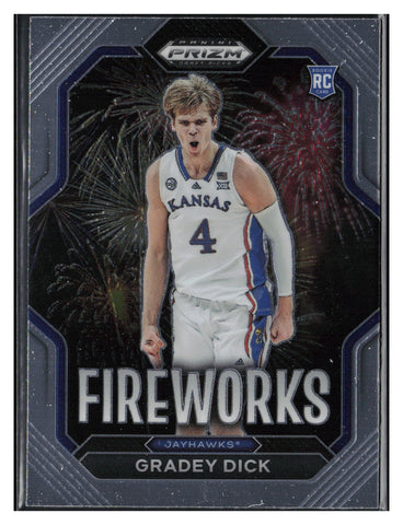 2023 Panini Prizm Draft Picks #7 Gradey Dick Fireworks