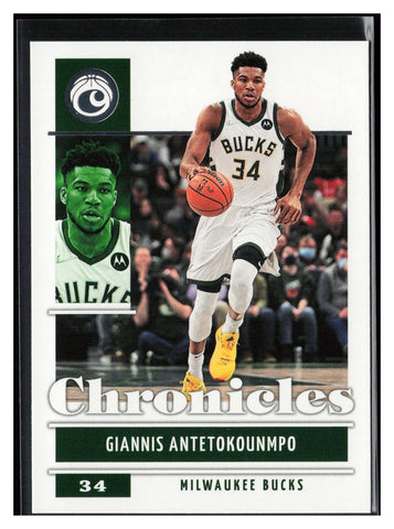 2021-22 Panini Chronicles #1 Giannis Antetokounmpo Bronze