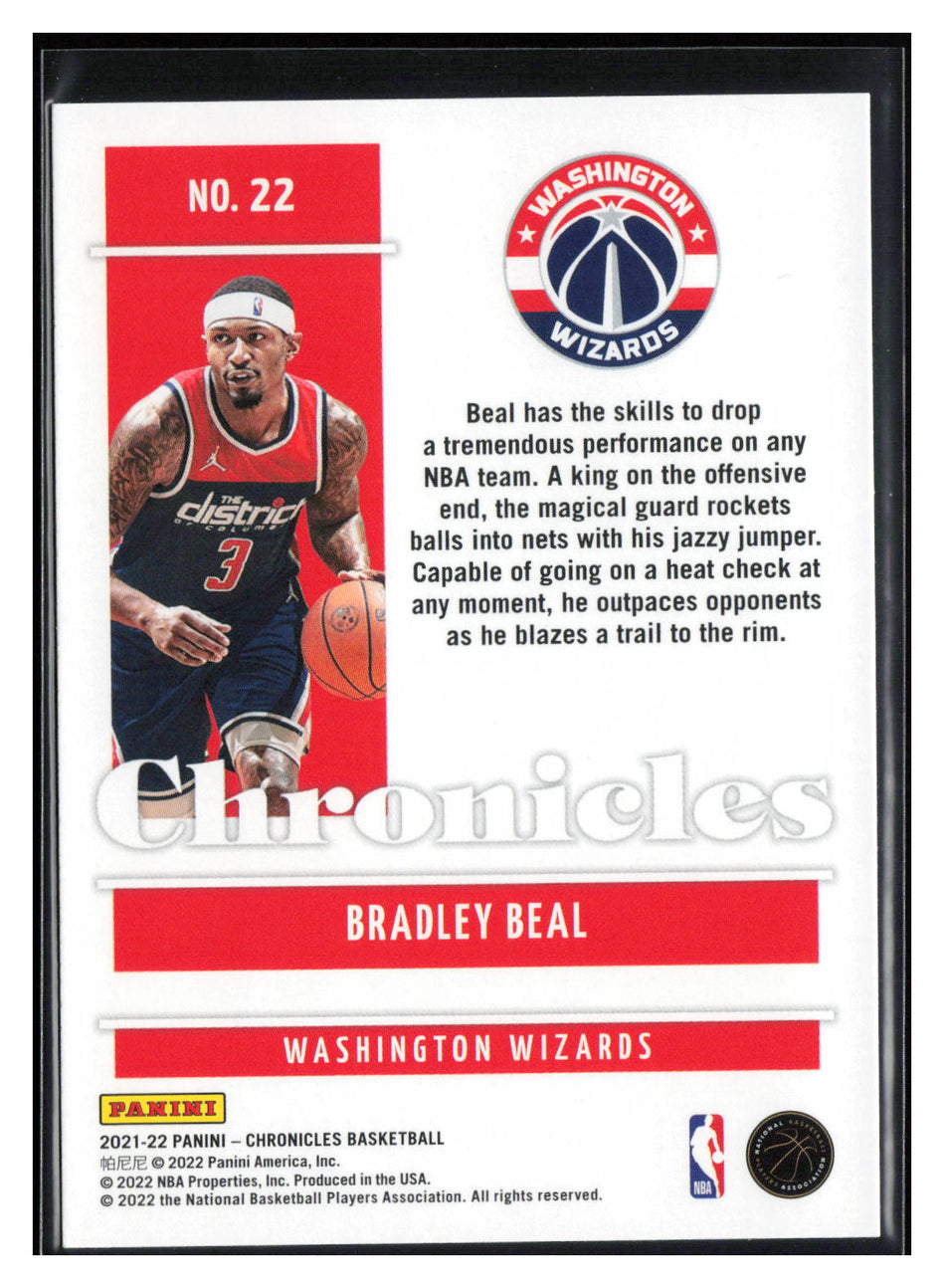 2021-22 Panini Chronicles #22 Bradley Beal Pink