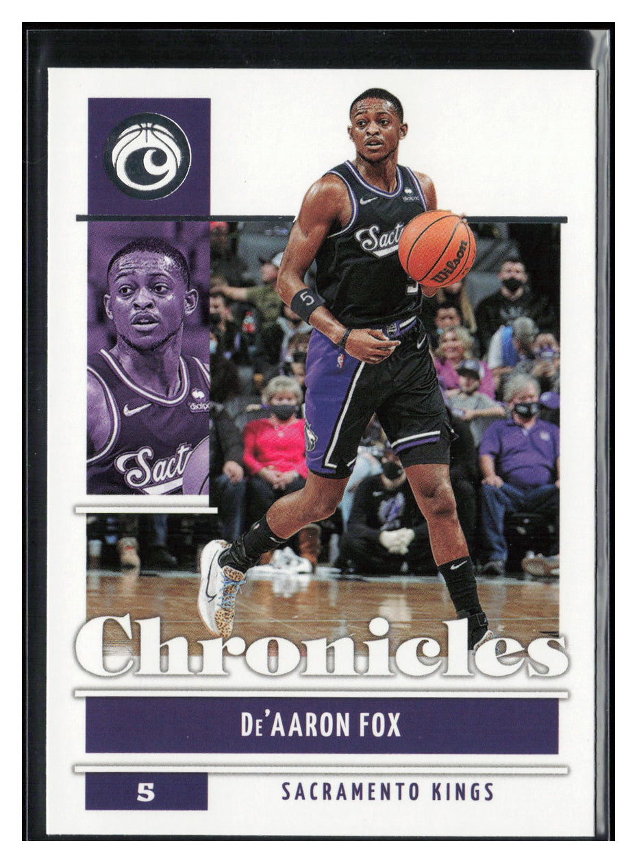 2021-22 Panini Chronicles #21 De'Aaron Fox