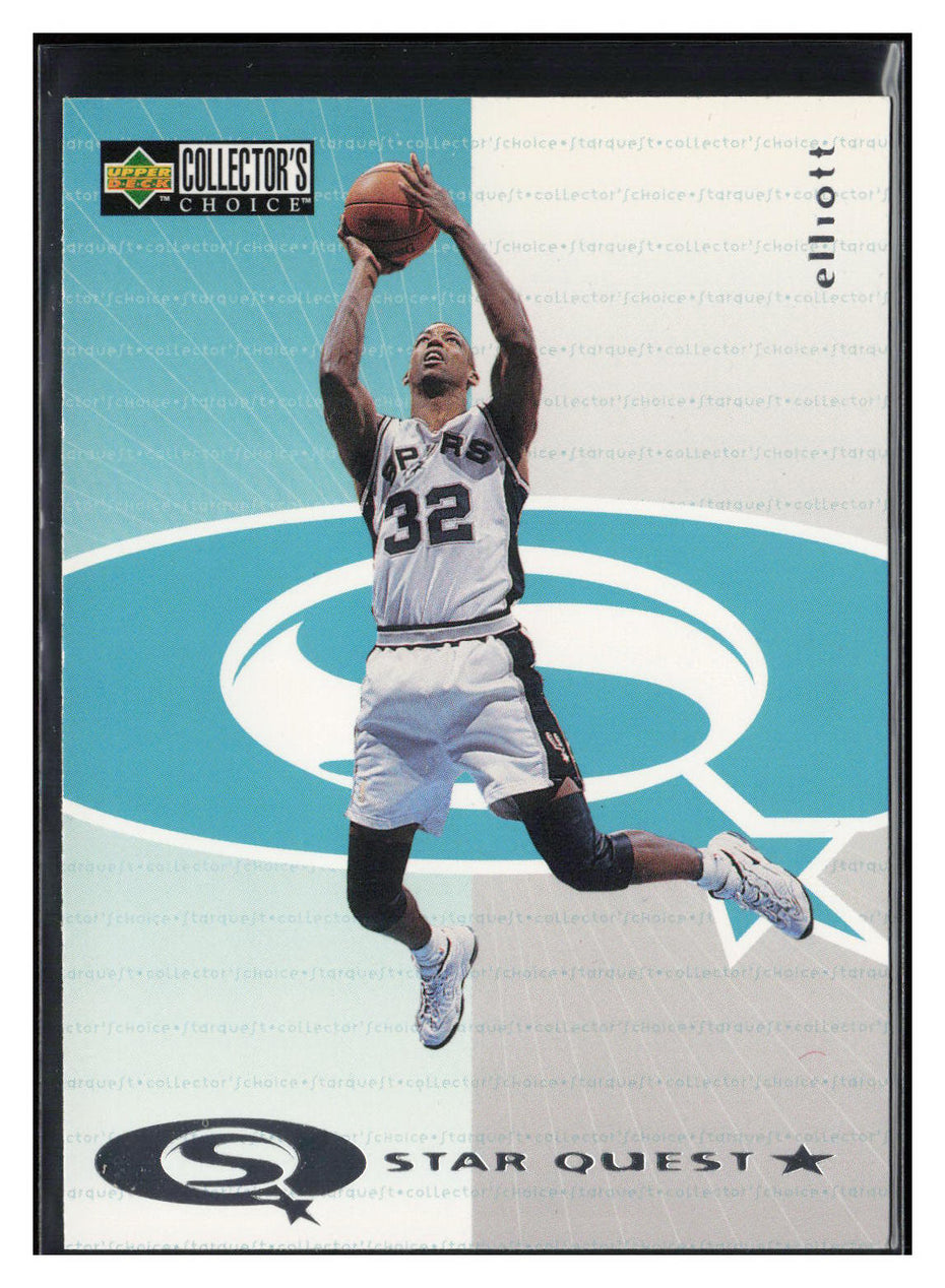 1997-98 Collector's Choice #STR5 Sean Elliott StarQuest 5x7