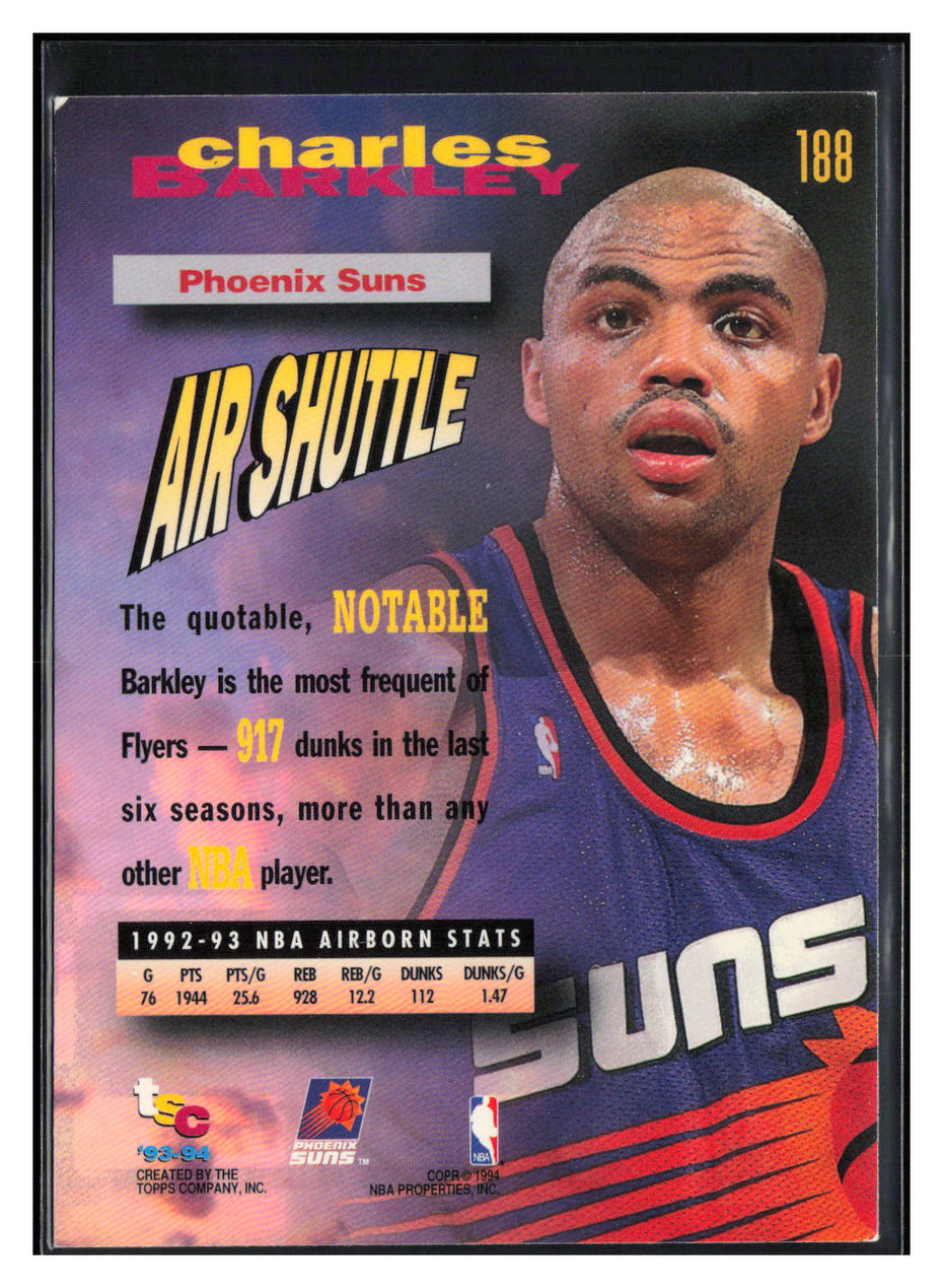 1993-94 Stadium Club #188 Charles Barkley